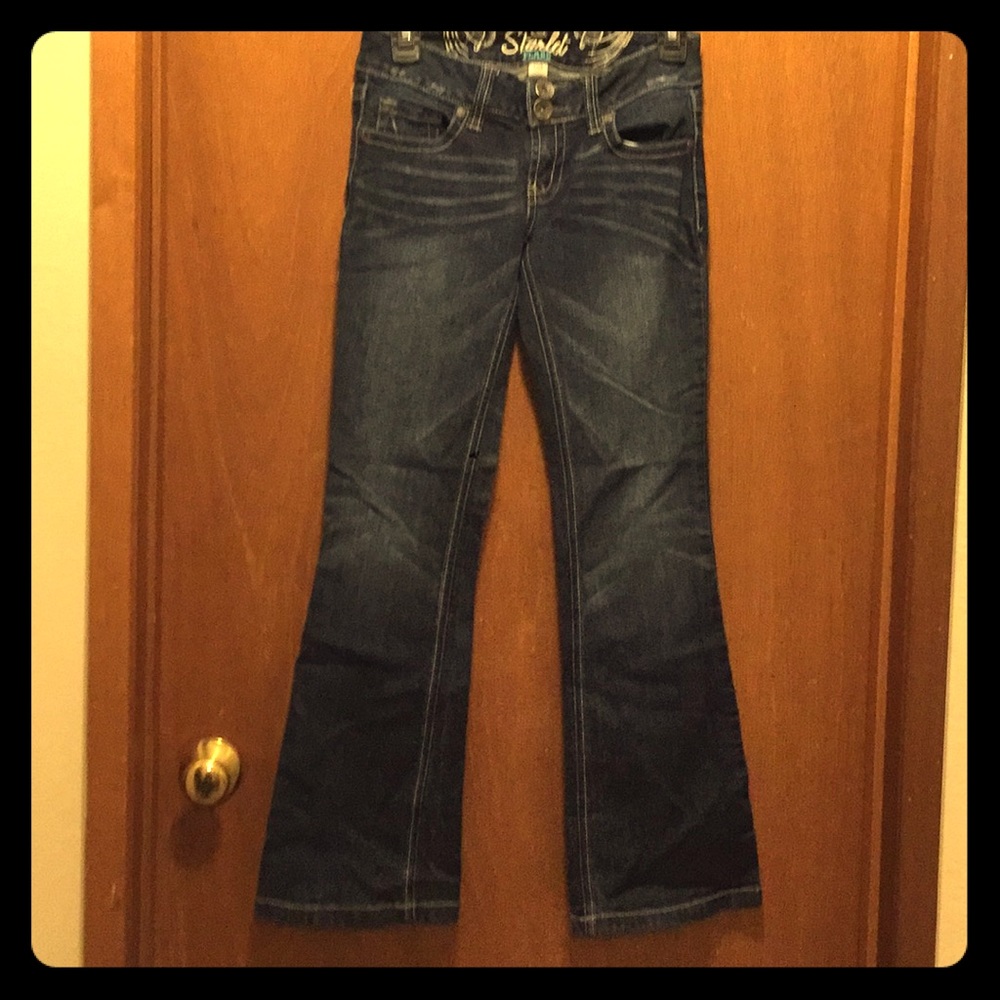 Brand New Refuge Pop Starlet Flare Jeans Size 2S